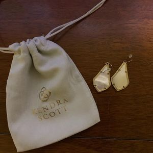 Kendra Scott Ivory Pearl Alex Earrings
